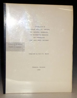 Item #028535 A Collection of Newspaper Articles, Letters, and Reports: Regarding the Wickenburg...