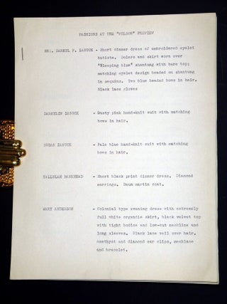 A Collection of Hollywood Celebrities at the Premeier of "Wilson", August 1, 1944