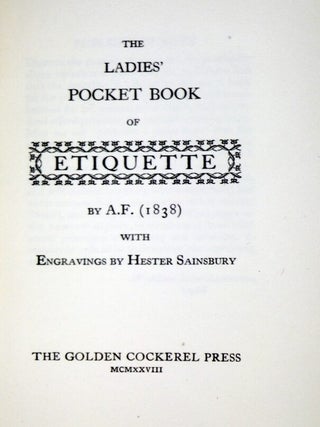 The Ladies' Pocket Book of Etiquette