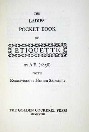 The Ladies' Pocket Book of Etiquette