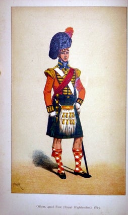 The Records and Badges of Every Regiment and Corps in the British Army. (with twenty-four colored plates).