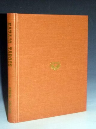 Navajo Taboos, Foreward by Tony Hillerman, Illustrations By Ernest Franklin (signed By All three)