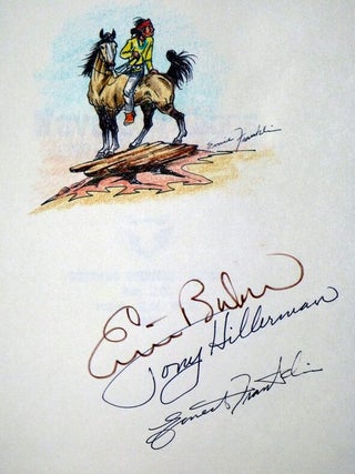 Navajo Taboos, Foreward by Tony Hillerman, Illustrations By Ernest Franklin (signed By All three)