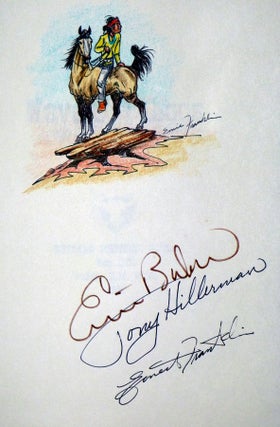 Navajo Taboos, Foreward by Tony Hillerman, Illustrations By Ernest Franklin (signed By All three)