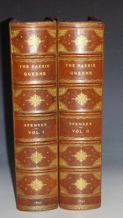 Item #028708 The Faerie Queene (2 Volume set). Edmund Spenser, Louis Fairfax Muckley, John W. Hales