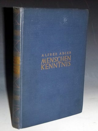 Item #028717 Menschenkenntnis. Alfred Adler