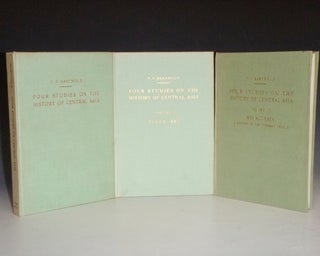 Item #028731 Four Studies on the History of Central Asia (3 Volume set), V. V. Barthold, V. And...
