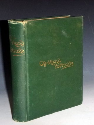 Item #028736 Off-Hand Portraits of Prominent New Yorkers. Stephen Fiske