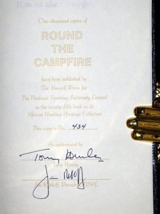 Round the Campfire; with Special Photographic Section from the Author's Own Collection;