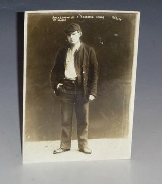Item #028776 Photograph: Jack London as a Stranded Sailor, 190-. Jack London
