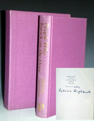Item #028780 People Who Knock on the Door (signed, Limited to 250 copies). Patricia Highsmith