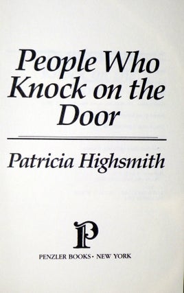People Who Knock on the Door (signed, Limited to 250 copies)