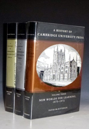 A History of the Cambridge University Press, (3 Volume Set