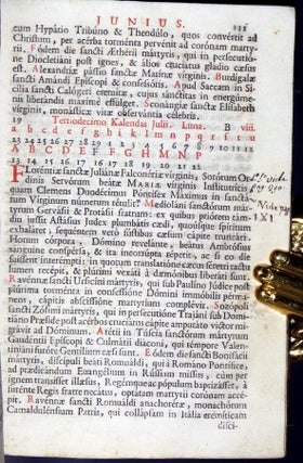 Martyrologium Romanum Gregorii XIII : jussu editum, Urbani VIII & Clementis X. auctoritate recognitum.