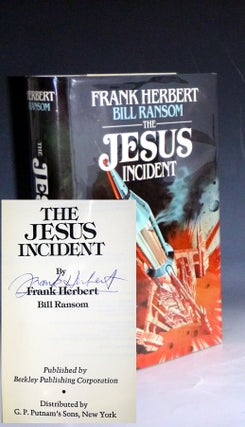 Item #028898 The Jesus Incident (signed By Frank Herbert). Frank Herbert, Bill Ransom