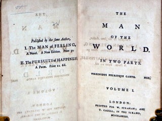 The Man of the World, in Two Parts (2 Volume set)