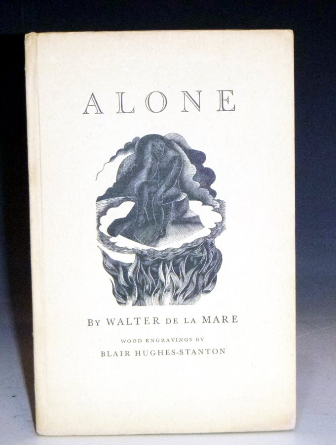 Item #028992 Alone. Walter De La Mare.