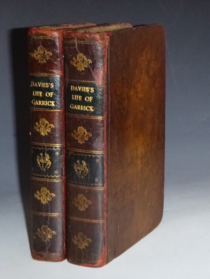 Item #029002 Memoirs of the Life of David Garrick, Esq.: Interspersed with Characters and Anecdotes of His Theatrical Contemporaries. The Whole Forming a History of The Stage, Which Includes a Period of Thirty-Six Years: (2 Volume Set). Thomas Davies.