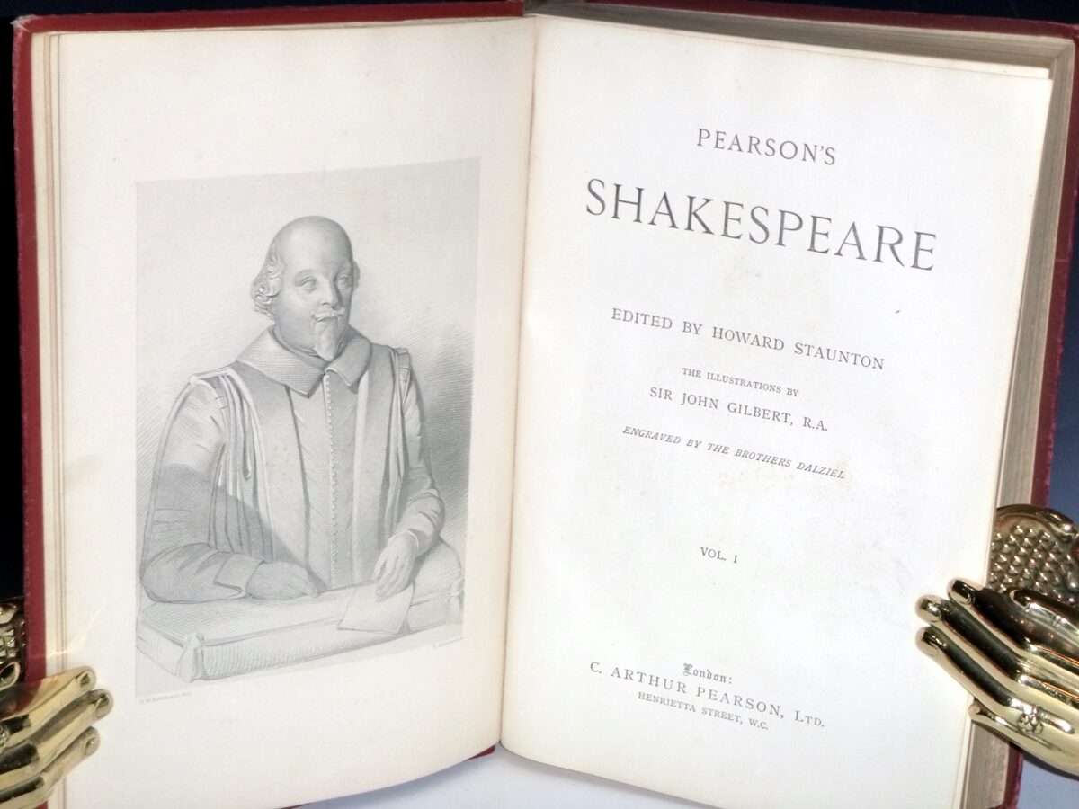Pearson's Shakespeare 3 Volume set | William Shakespeare, Howard