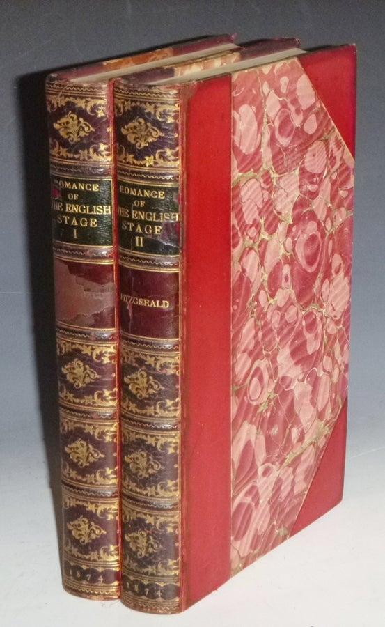 Item #029035 The Romance of the English Stage (2 Vol set). Percy Fitzgerald.