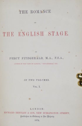 The Romance of the English Stage (2 Vol set)