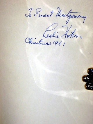 Shakespeare's Wooden O (inscribed By the author)