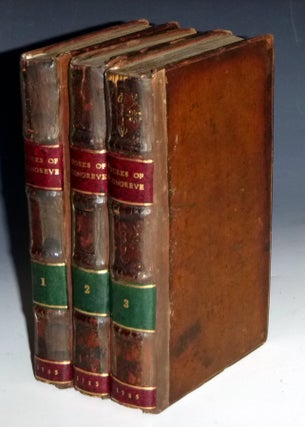 Item #029052 The Works of Mr. William Congreve. In Three Volumese. William Congreeve