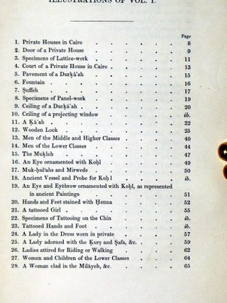 An Account of the Manners and Customs of the Modern Egyptians : written in Egypt During the Years 1833-1835