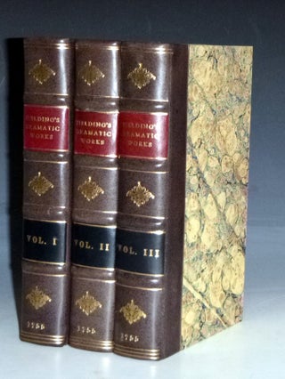 Item #029068 The Dramatic Works of Henry Fielding (3 voluimes). Henry Fielding