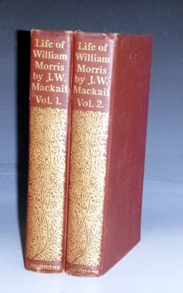 Item #029089 The Life of William Morris (2 Volume set). J. W. Mackail