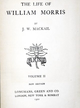 The Life of William Morris (2 Volume set)
