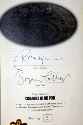 Creatures of the Pool, Signed, Limited to 100 Copies, Also Signed By Bryan Talbot Who Has Written the Introduction