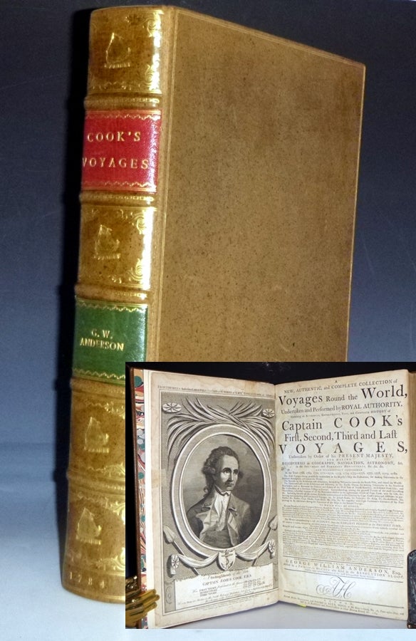 Item #029098 A New, Authentic, and Complete Collection of Voyages Round the World, Undertaken by Order of His Present Majesty, for Making New Discoveries in Geography, Navigation, Astronomy..in the Southern and Northern Hemispheres, George William Anderson.