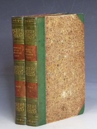 Item #029124 Memoirs of an American Lady, with Sketches of Manners and Scenery in America as They...