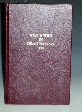 Item #029242 Who's Who in Drag Racing 1975