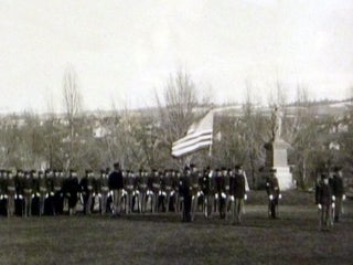 Framed Picture of the University of Idaho's Cadet Battalion, Ca. 1919
