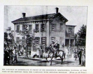 How We Elected Lincoln; Personal Recollections of Lincoln and Men of His Time (inscribed with photographs)