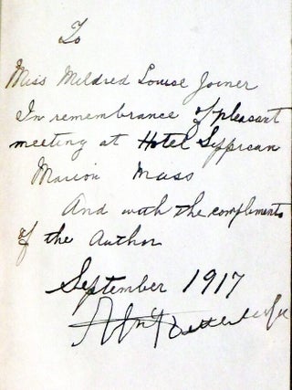 How We Elected Lincoln; Personal Recollections of Lincoln and Men of His Time (inscribed with photographs)