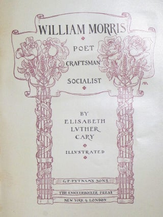 William Morris: Poet, Craftsman, Socialist