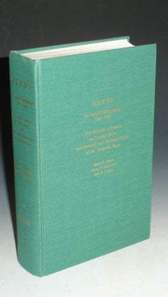 Item #030150 Herbs: An Indexed Bibliography 1971-1980 the Scientific Literature on Selected...