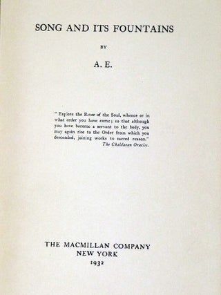 Song and Its Foundations