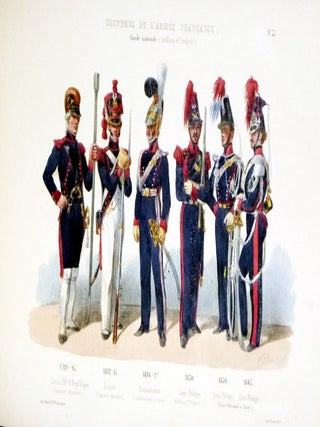 Costumes De L'Armee Francaise Depuis Louis XIV, Jusqu'a Ce Jour