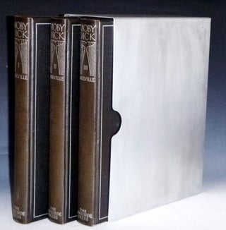 Moby Dick; or, The Whale, 3 Volume Set, Housed in the Original Aluminum Slipcase. Herman Melville, Rockwell Kent.