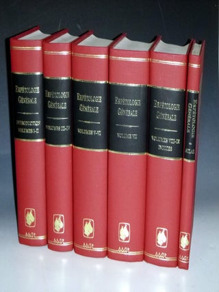 Item #031090 Erpetologie generale, ou, Histoire naturelle complete des Reptile (General...