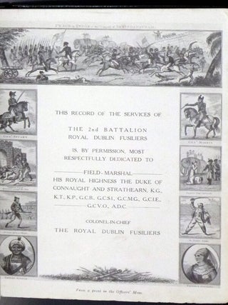 Crown and Company: the historical records of the 2nd Batt. Royal Dublin Fusiliers, formerly the 1st Bombay European Regiment.