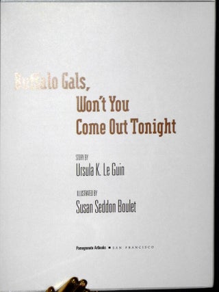 Buffalo Gals Won't You Come Out Tonight