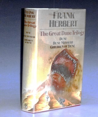 Item #031398 The Great Dune Trilogy: Dune, Dune Messiah, and the Children of Dune. Frank Herbert