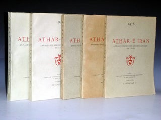 Item #031402 Athar-E-Iran, Annales Du Service Archeologique De l'Iran. Paul Geuthner