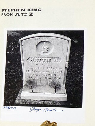 Stephen King from A to Z; an Encyclopedia of His Life and Work. (Limited and signed)