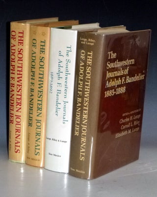 Item #031507 The Southwestern Journals of Adolph Bandelier, 1880-1888 (4 Volumes set). Adolf...